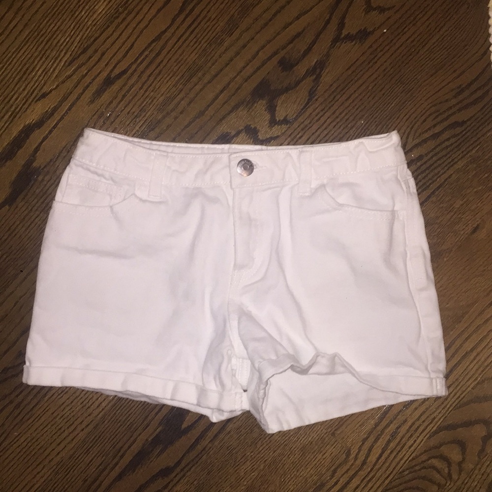 White shorts